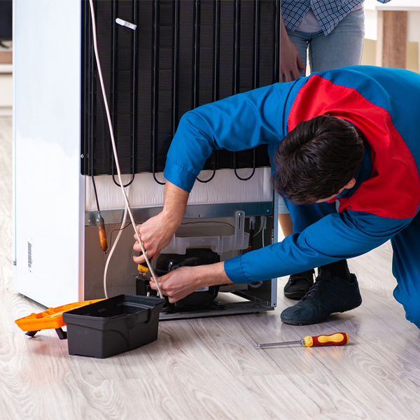 how long does it usually take to repair a refrigerator in Hood County